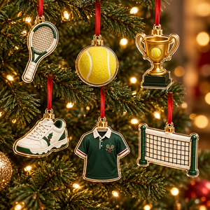 Tennis Enthusiast Holiday Countdown
