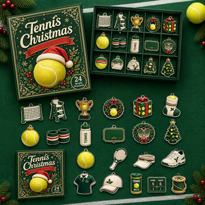 Tennis Enthusiast Holiday Countdown