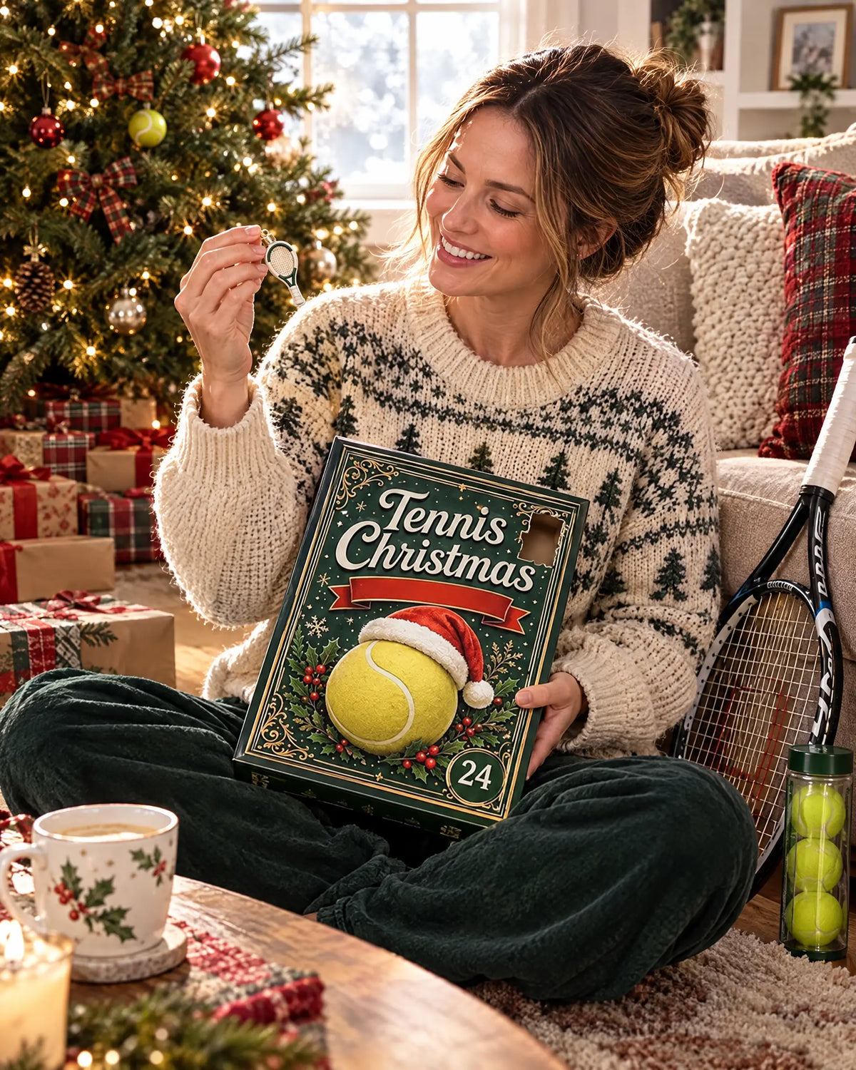 Tennis-Themed Holiday Advent Calendar