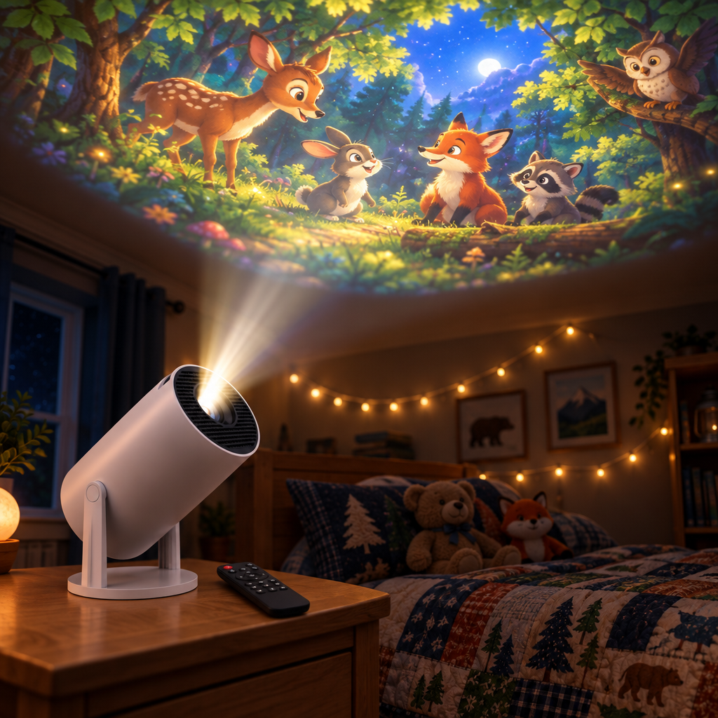 LumiLivre Portable Mini Projector